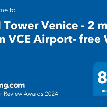 Red Tower Venice Apartment - 2 Mins From Vce Airport- Free Wifi Tessera Exterior foto